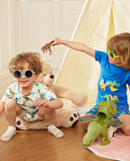 Dino Dreams Short Two-Piece Pajama Set, lifestyle view 9