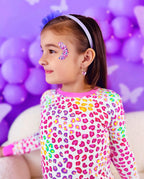 Happy Dots Long Two-Piece Pajama Set, Happy Dots bamboo long two piece pjs lifestyle 03