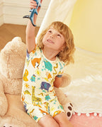 Animal Dreamland Short Two-Piece Pajama Set, lifestyle view 11