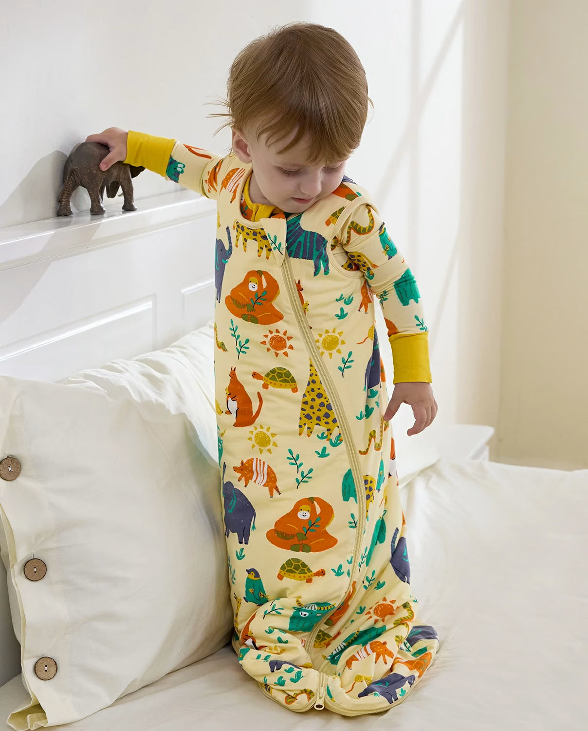 Animal Dreamland Bamboo Baby Sleep Sack, product image 2