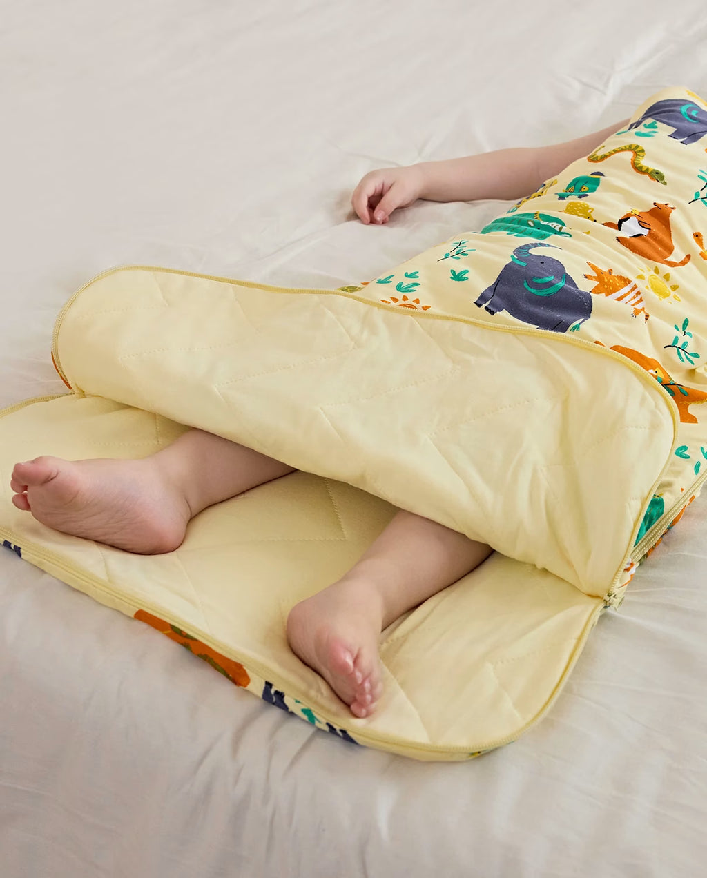 Animal Dreamland Bamboo Baby Sleep Sack, product image 6