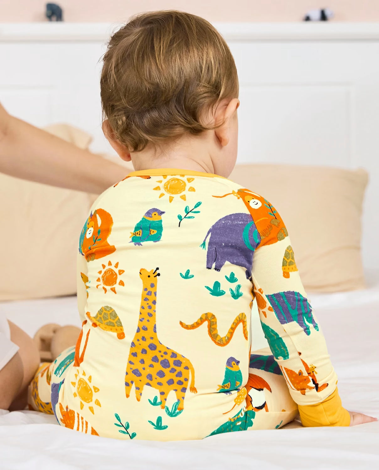 Animal Dreamland Bamboo Zippy, animal dreamland bamboo zippy back view baby 05 1