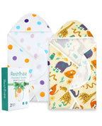 Animal Dreamland Hooded Baby Bath Towels (2-Pack), main product view