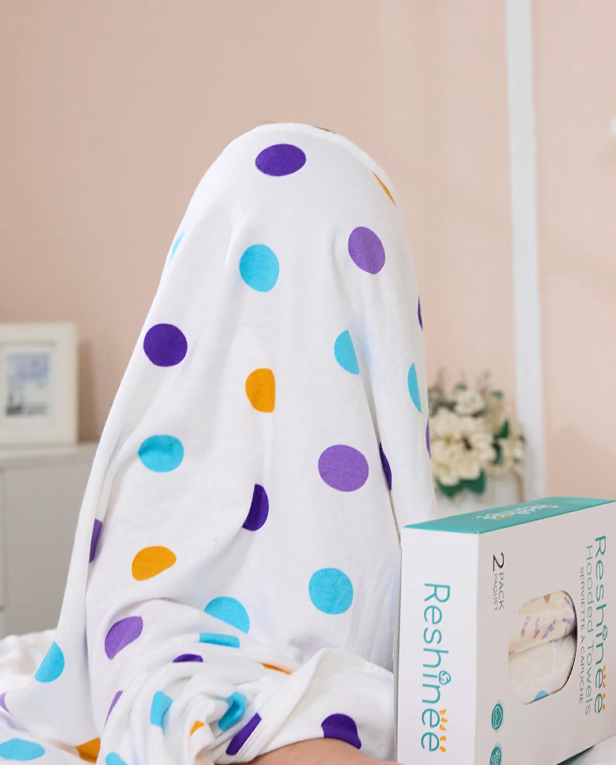 Animal Dreamland Hooded Baby Bath Towels (2-Pack), product image 9