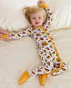 Burger &amp; Buddies Bamboo Zippy, burger and buddies bamboo zippy lifestyle lying front 01