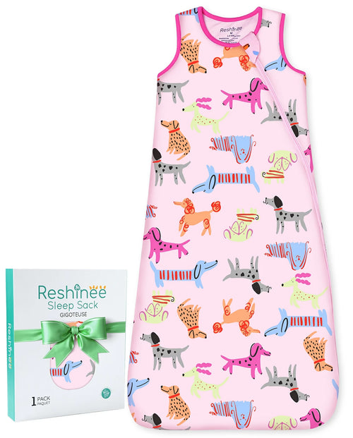 Dapper Dog Bamboo Baby Sleep Sack, dapper dog bamboo baby sleep sack main