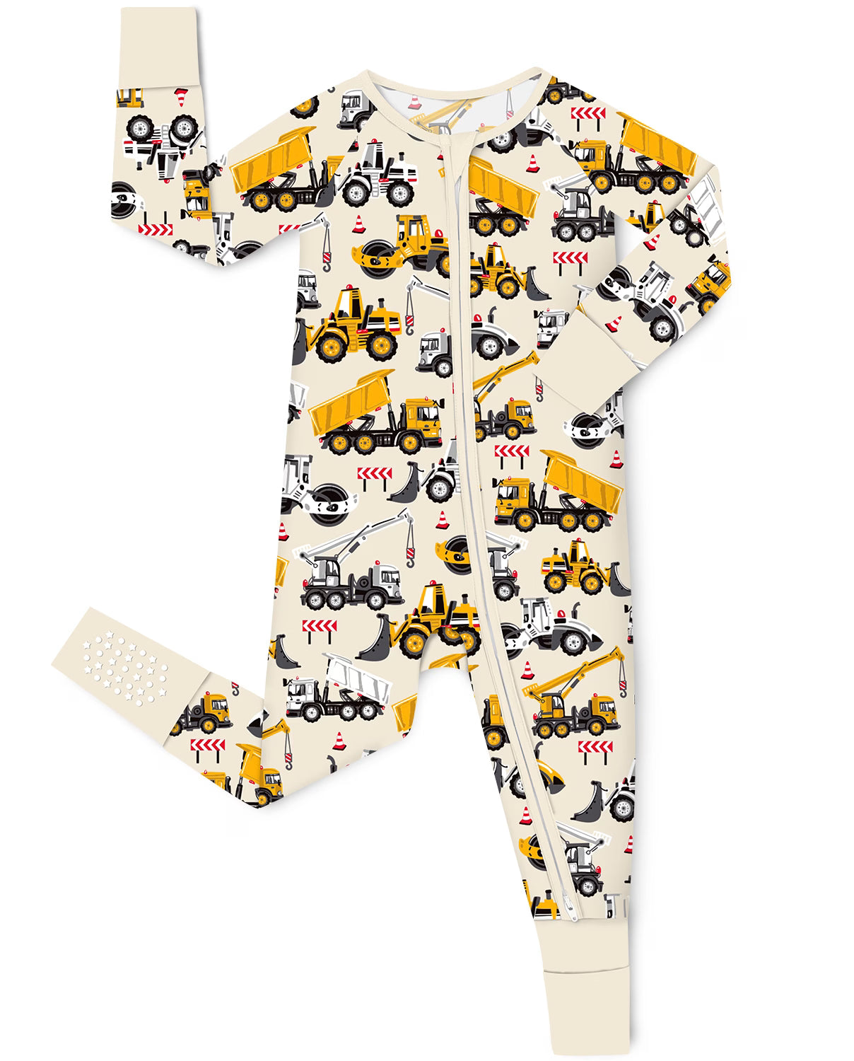 Digger Delights Bamboo Zippy, digger delights bamboo zippy front