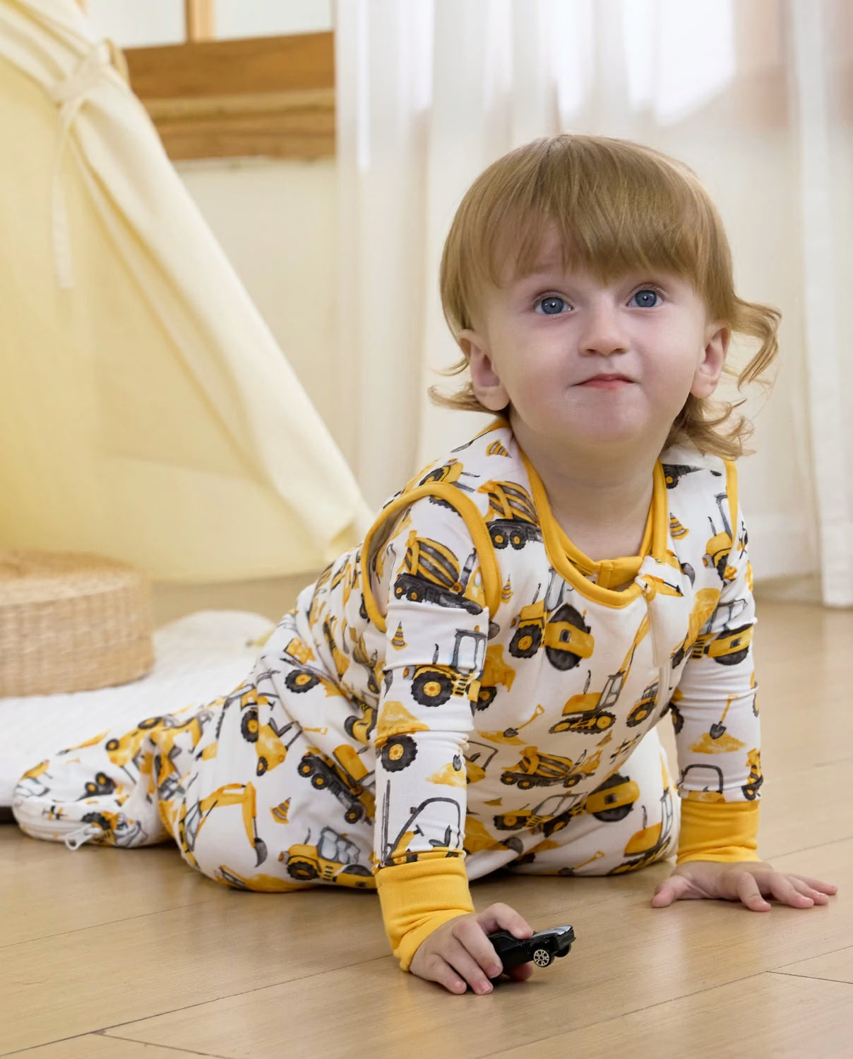Digging Time Bamboo Baby Sleep Sack, digging time bamboo baby sleep sack crawling