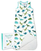 Dino Dreams Bamboo Baby Sleep Sack, main product view