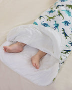 Dino Dreams Bamboo Baby Sleep Sack, inside fabric detail