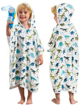 Dino Dreams Hooded Toddler Bath Towel, main product view