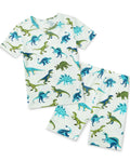 Dino Dreams Short Two-Piece Pajama Set, main product view