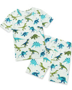 Dino Dreams Short Two-Piece Pajama Set, main product view