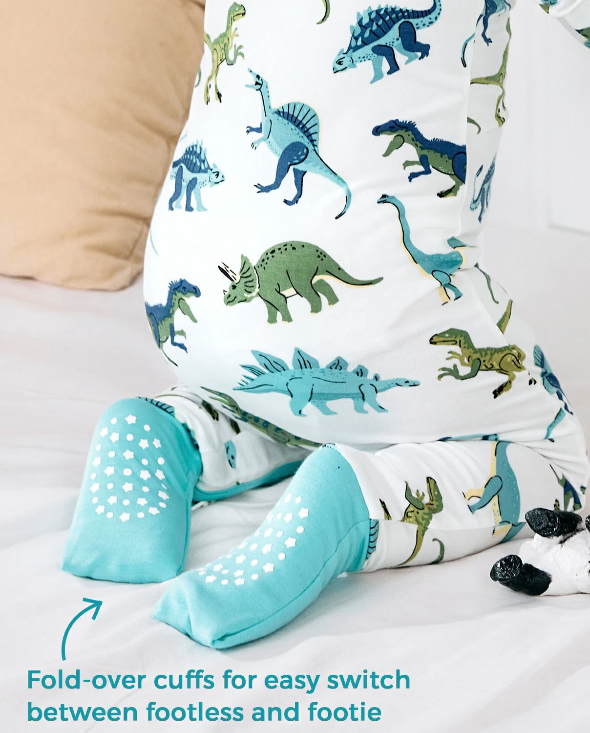 Dino Dreams Bamboo Zippy, dino dreams zippy romper footless footed 4 1