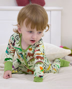 Dino Handbook Bamboo Zippy, dino handbook bamboo zippy lifestyle crawling closeup 06