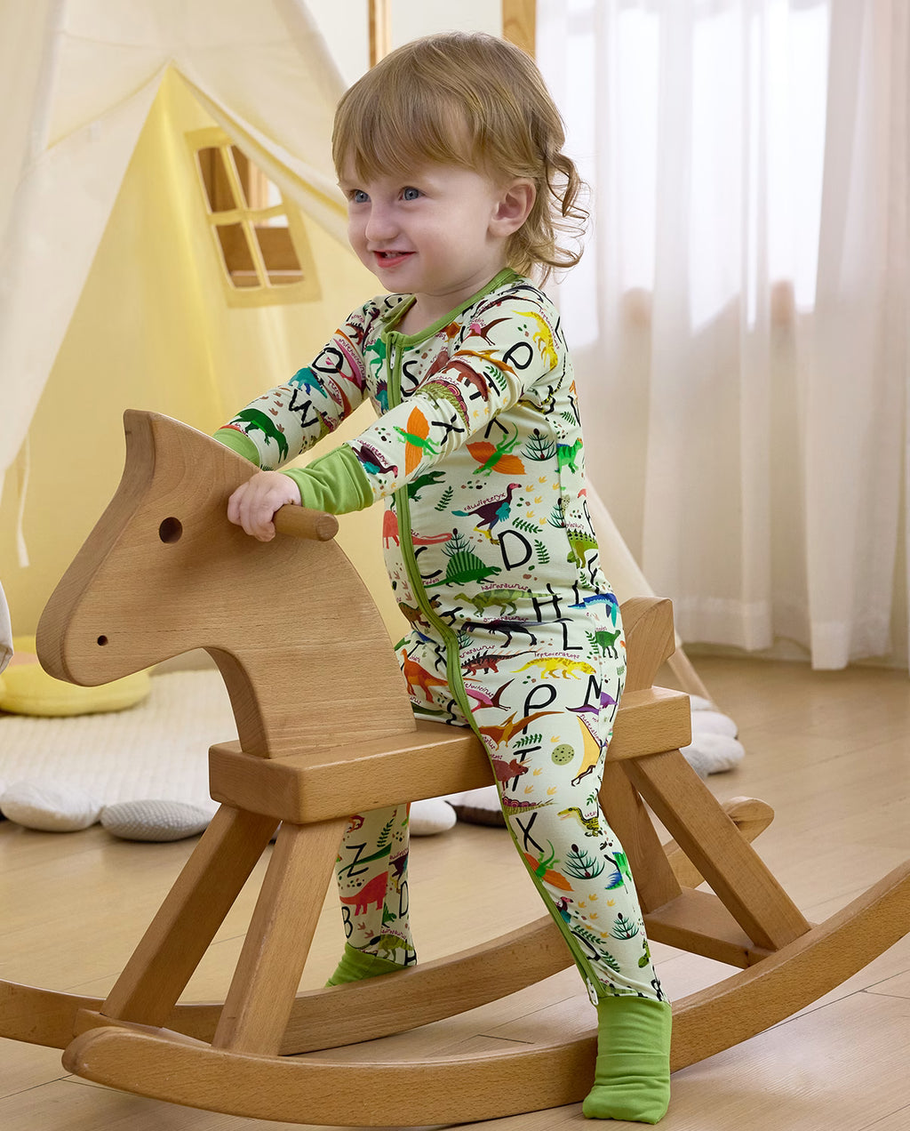 Dino Handbook Bamboo Zippy, dino handbook bamboo zippy lifestyle rocking horse 08