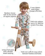 Dino Sports Bamboo Zippy, dino sports bamboo zippy features infographic 02