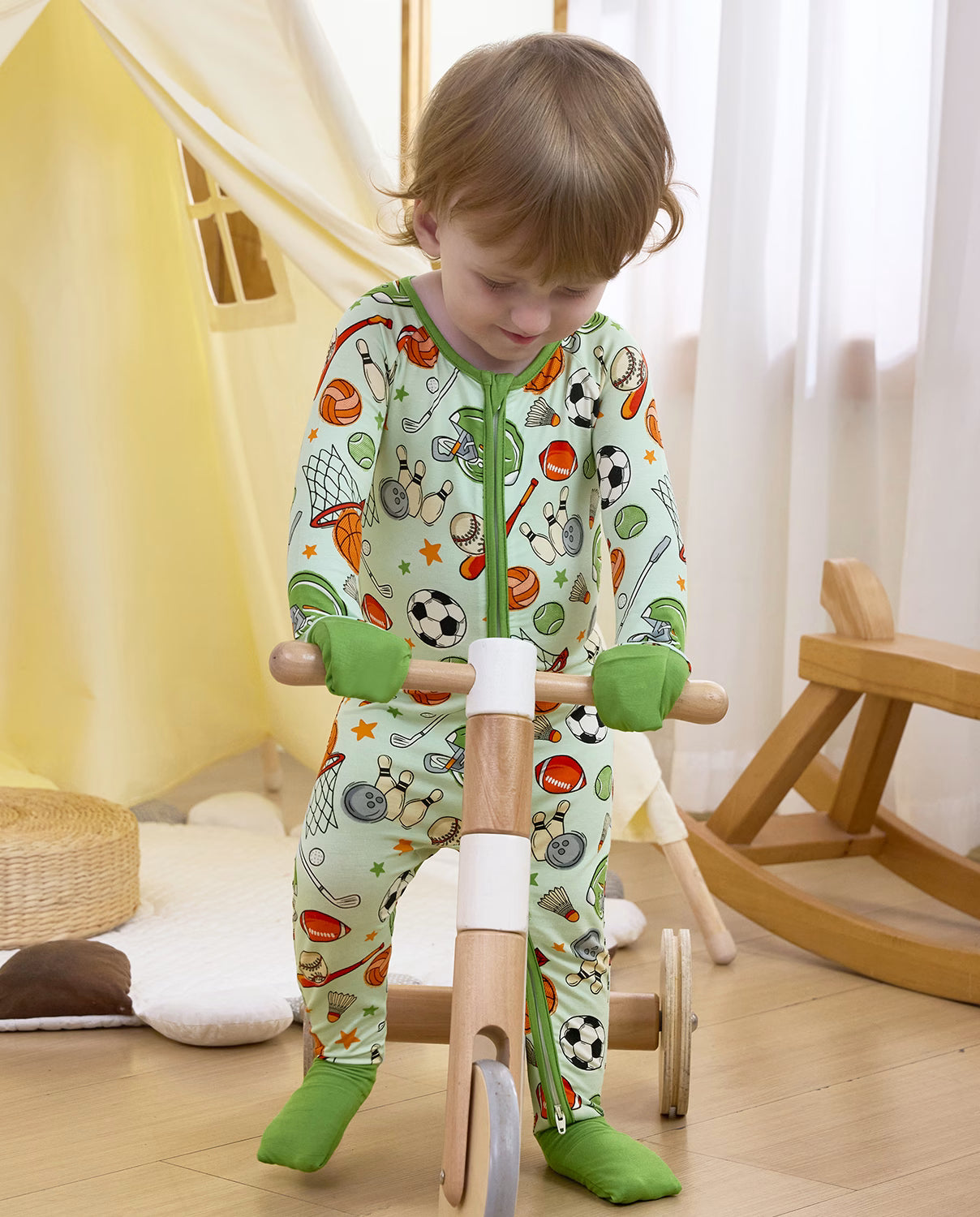 Ball Buddies Bamboo Zippy, dino sports bamboo zippy lifestyle ride toy 03