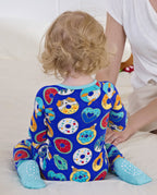 Donut Party Bamboo Zippy, donut party bamboo zippy back view lifestyle sitting 06