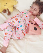Easter Bunny Bamboo Zippy, easter bunny bamboo zippy 2 way zipper detail 5