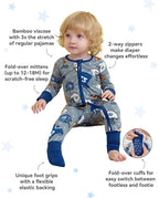 Football Reverie Bamboo Zippy, football reverie bamboo zippy features graphic 02