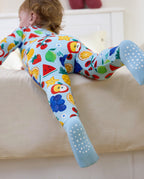 Fruitie Time Bamboo Zippy, fruitie time bamboo zippy detail foot grips back 06