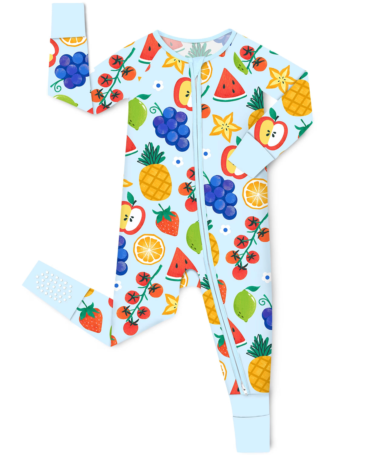 Fruitie Time Bamboo Zippy, fruitie time bamboo zippy front
