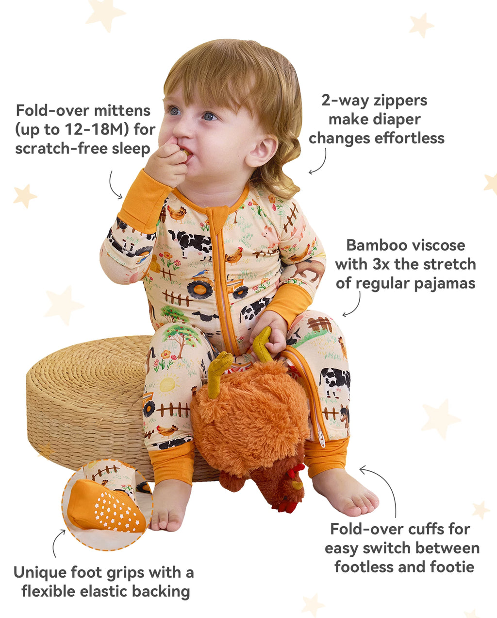 Happy Farmyard Bamboo Zippy, happy farmyard bamboo zippy features infographic 02