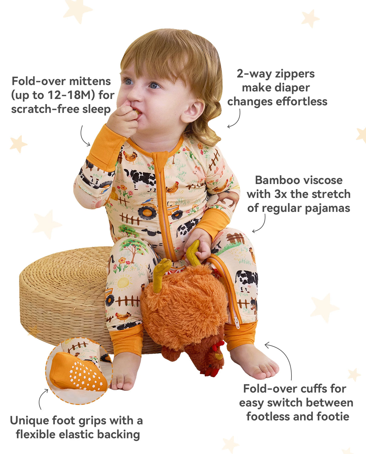 Happy Farmyard Bamboo Zippy, happy farmyard bamboo zippy features infographic 02
