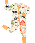 Happy Farmyard Bamboo Zippy, happy farmyard bamboo zippy front
