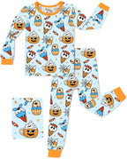 I Scream! Long Two-Piece Pajama Set, i scream two piece pajama set main