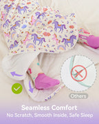 Lavender Unicorn Bamboo Baby Sleep Sack, lavender unicorn bamboo baby sleep sack seamless comfort 07