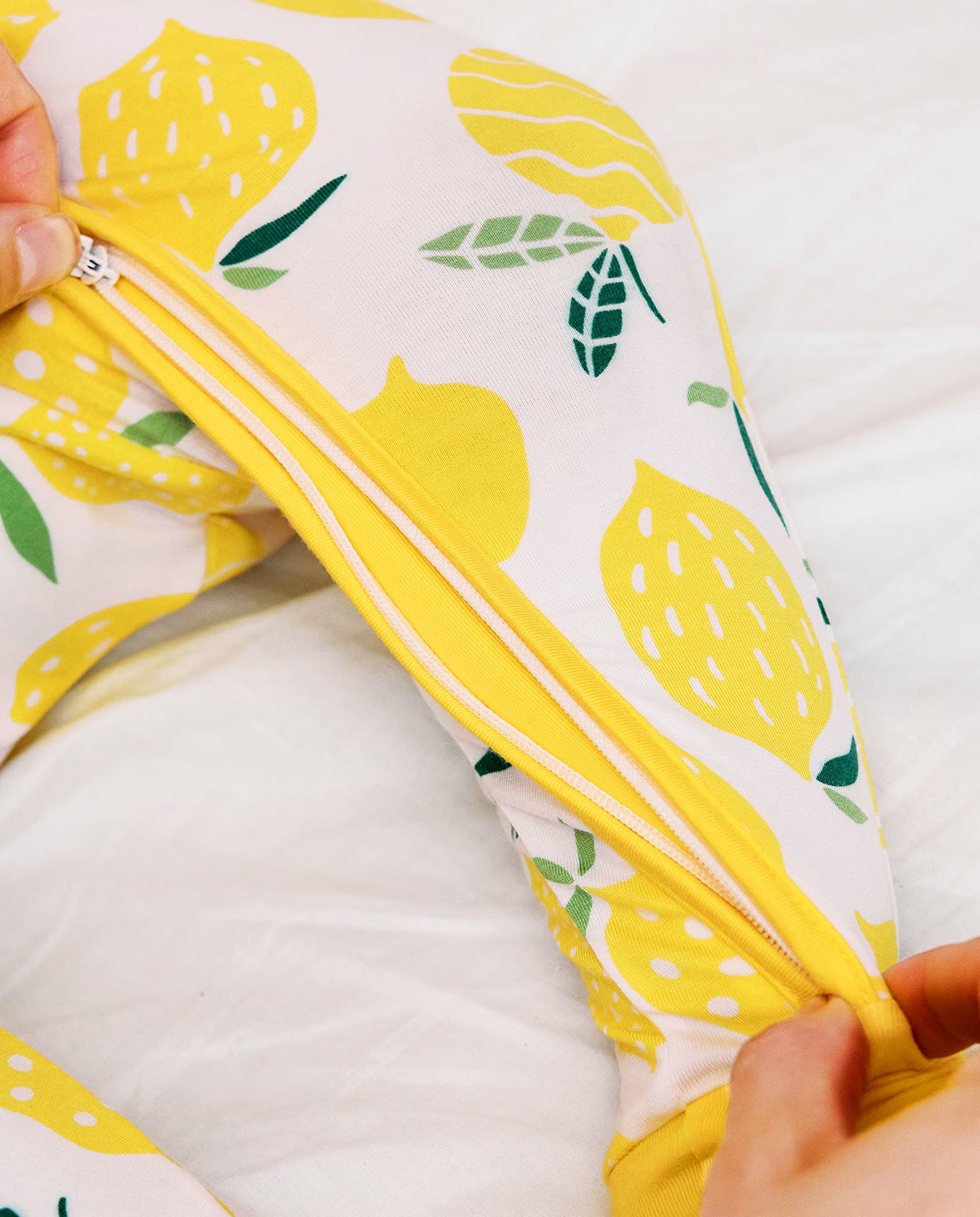 Lemon Tree Bamboo Zippy, lemon tree bamboo zippy zipper detail 04