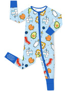 Little Breakfast Bamboo Zippy, little breakfast bamboo zippy main white background