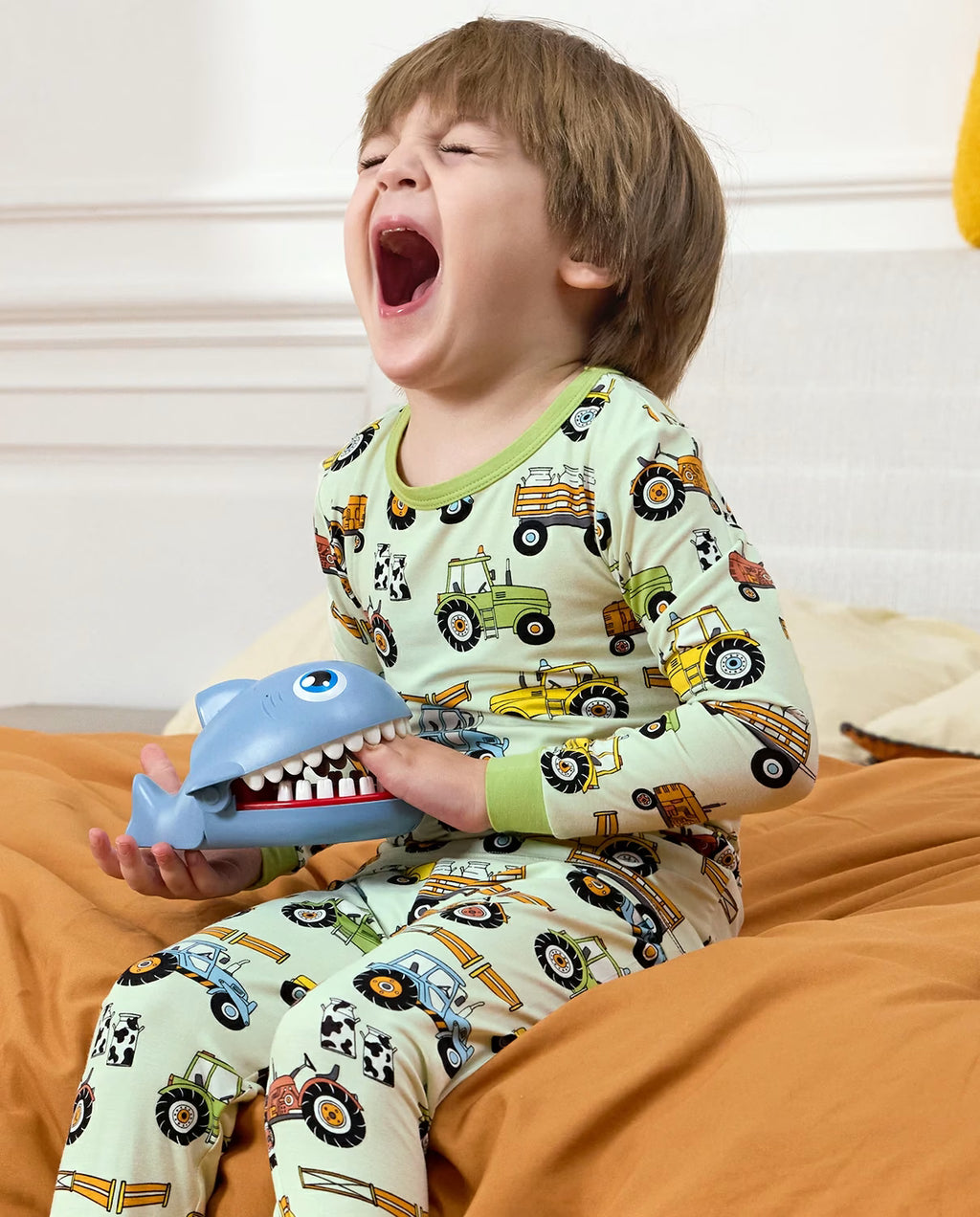 Milk Jug Movers Long Two-Piece Pajama Set, milk jug movers two piece pajama set main 2