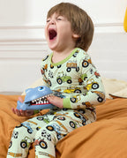 Milk Jug Movers Long Two-Piece Pajama Set, milk jug movers two piece pajama set main 2