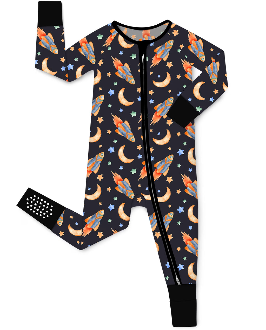 Moonlit Voyage Bamboo Zippy, moonlit voyage bamboo zippy front