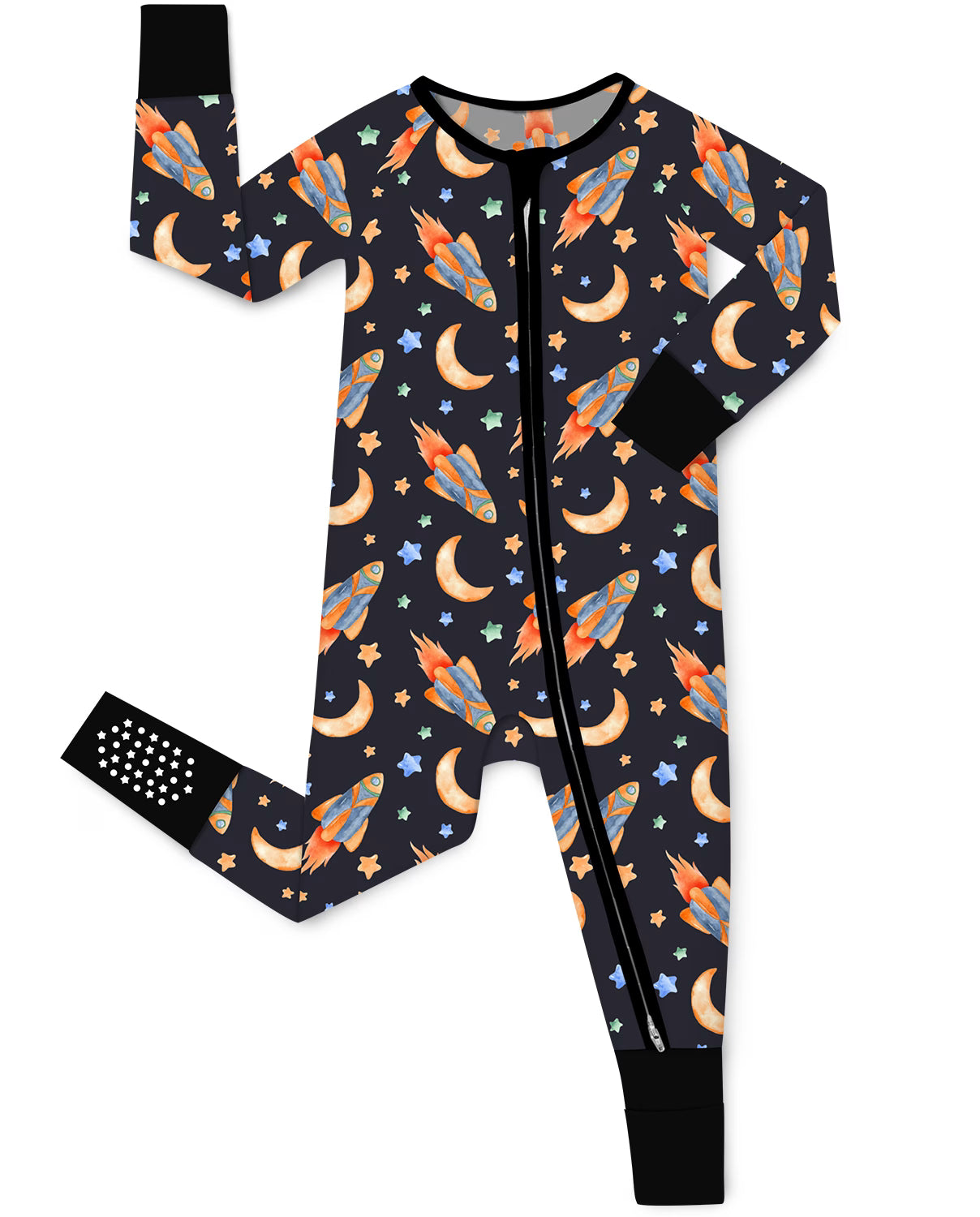 Moonlit Voyage Bamboo Zippy, moonlit voyage bamboo zippy front