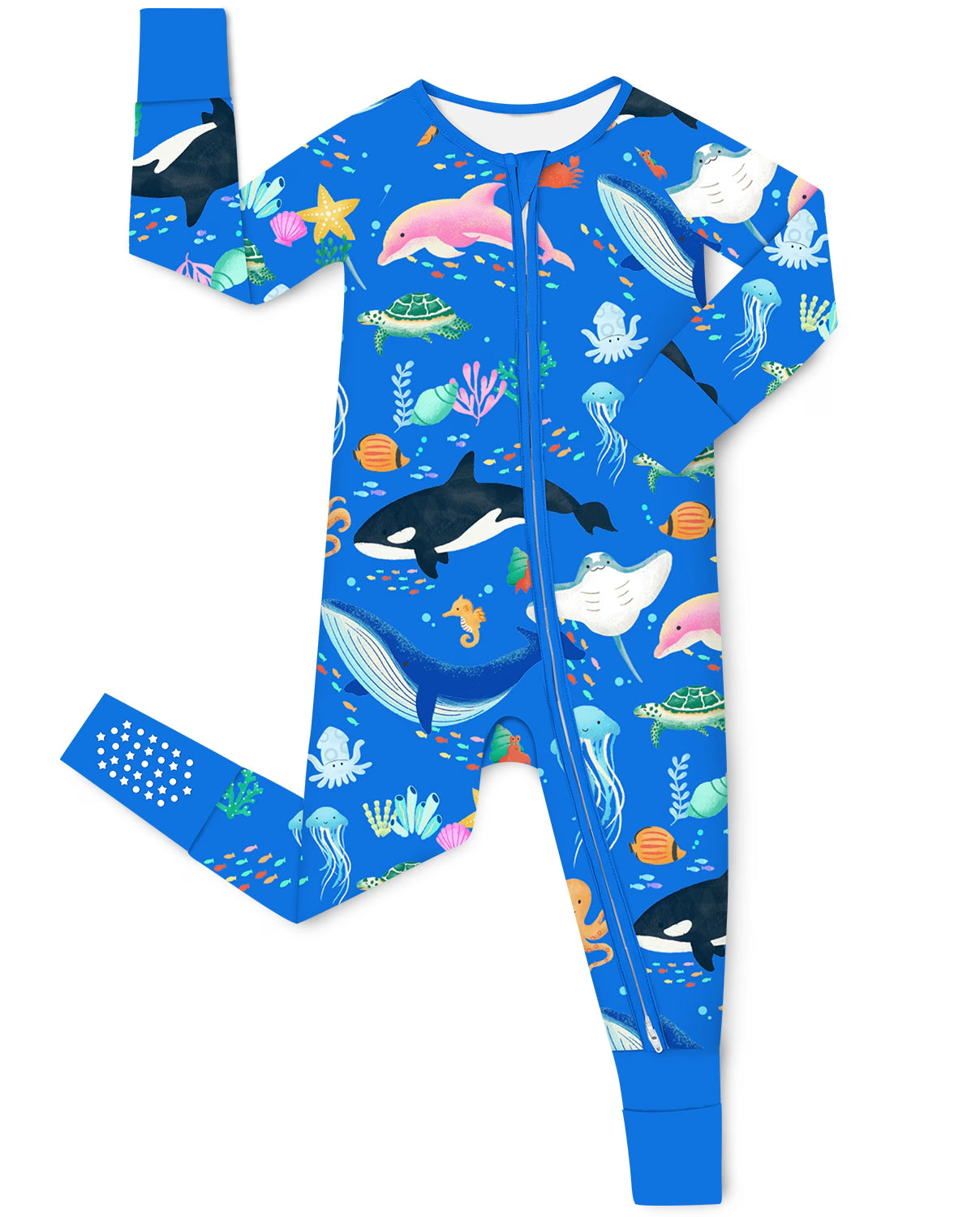 Ocean Friends Bamboo Zippy, ocean friends bamboo zippy front