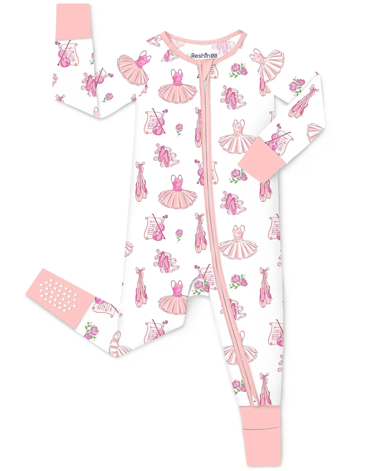 Pink Ballet Bamboo Zippy, pink ballet bamboo zippy main