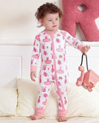 Pink Ballet Bamboo Zippy, pink ballet bamboo zippy standing phone