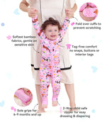 Pink Barnyard Bamboo Zippy, pink barnyard bamboo zippy feature overview