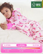 Pink Cowgirl Bamboo Baby Sleep Sack, pink cowgirl bamboo baby sleep sack 04 1 0 tog temperature guide fsc