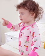 Pink Cowgirl Bamboo Zippy, pink cowgirl bamboo zippy 06 lifestyle side profile standing
