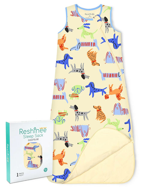 Puppy Bliss Bamboo Baby Sleep Sack, puppy bliss bamboo baby sleep sack main