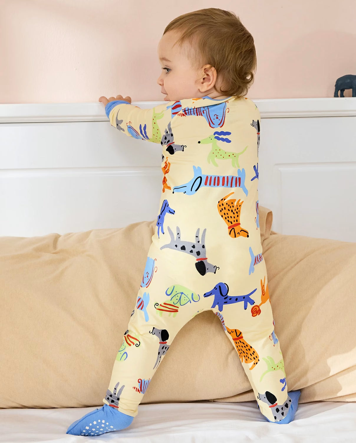 Puppy Bliss Bamboo Zippy, puppy bliss bamboo zippy lifestyle back view standing 05 1