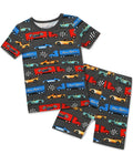Race Kings Short Two-Piece Pajama Set, race kings short two piece pajama set main