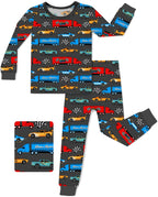 Race Kings Long Two-Piece Pajama Set, race kings two piece pajama set main