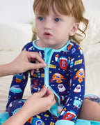 Rocket Adventure Bamboo Zippy, rocket adventure bamboo zippy two way zipper diaper change 04