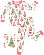 Snuggle Sparkle Long Two-Piece Pajama Set, snuggle sparkle two piece pajama set main